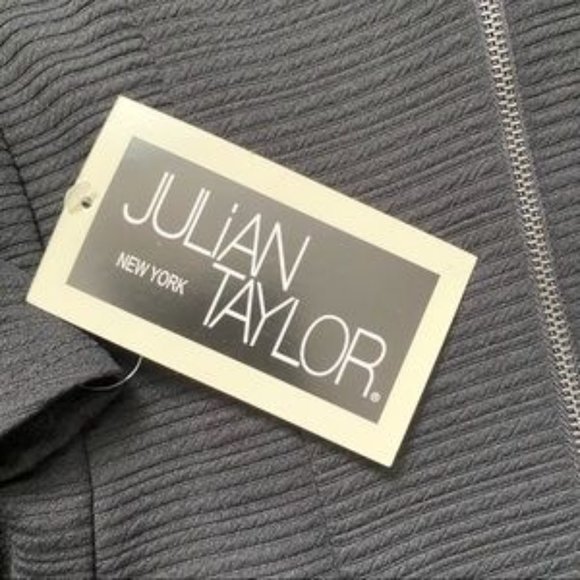 Julian Taylor Dress Bell Sleeved Fit and Flare 6 - Picture 14 of 15